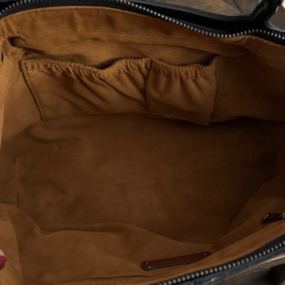 Patricia Nash Argenta Tote Black Leather | Structured Zip Tote | - Picture 8 of 8